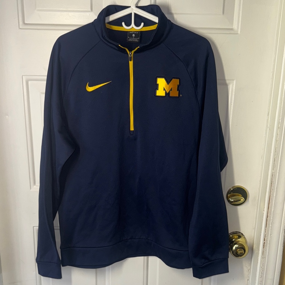 Michigan Wolverines Nike Quarter Zip